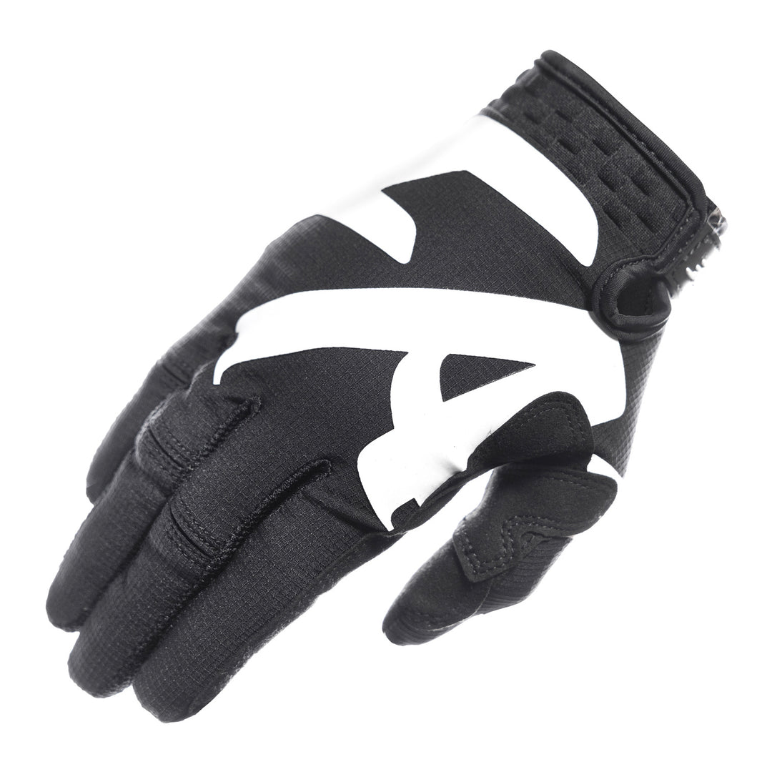 Fasthouse Elrod Torque Gloves Black - Back of Right Hand