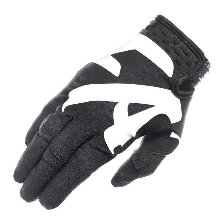 Fasthouse Elrod Torque Gloves Black - Back of Right Hand