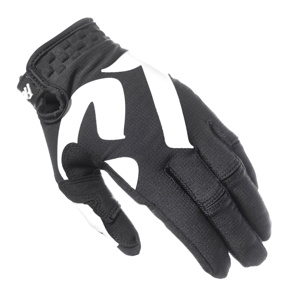 Fasthouse Elrod Torque Gloves Black - Back of Left Hand