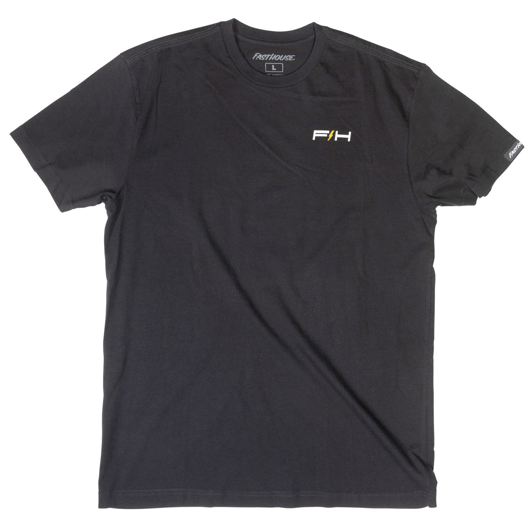 Fasthouse Elevate SS Tee Black - Front View