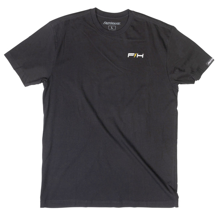 Fasthouse Elevate SS Tee Black - Front View