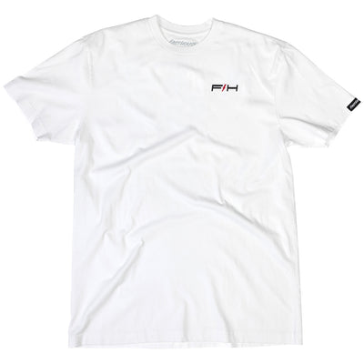 Fasthouse Elevate SS Tee White - Front View