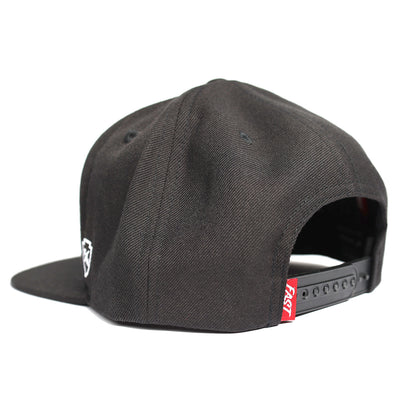 Fasthouse Essential Hat Black - Rear View