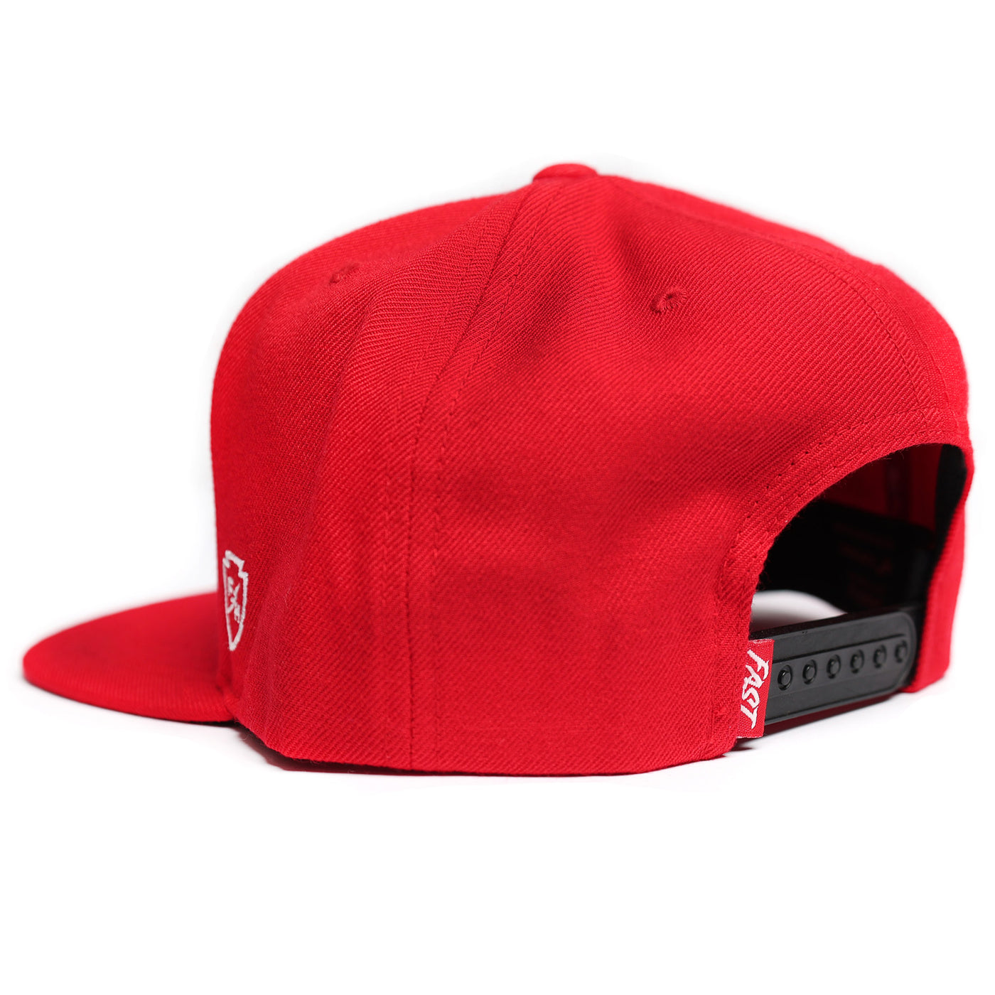 Fasthouse Essential Hat Red - Rear View