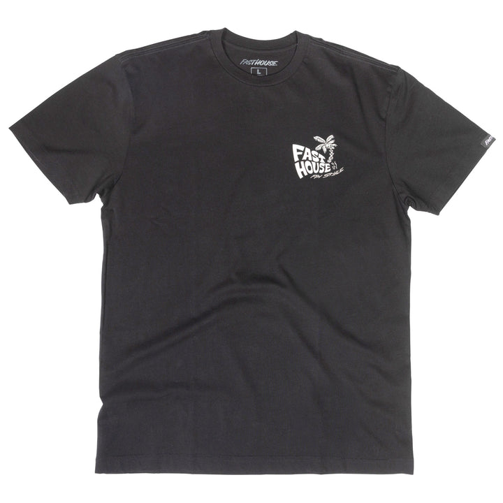 Fasthouse Explorer SS Tee Black - Front View