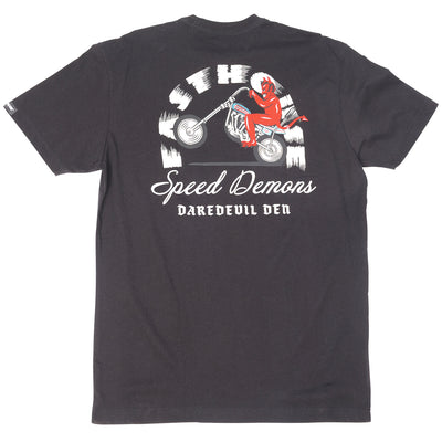 Fasthouse Fallen SS Tee Black - Rear View