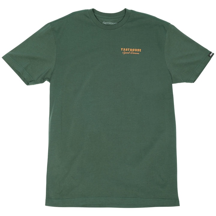 Fasthouse Fallen SS Tee Pine - Front View