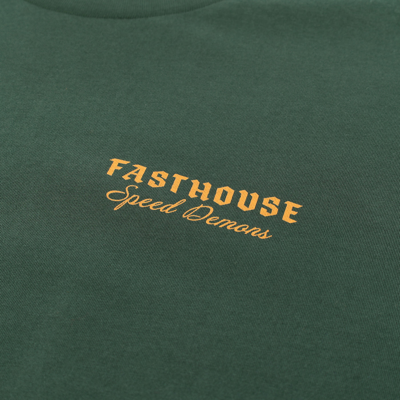 Fasthouse Fallen SS Tee Pine - Close-Up of Graphic on Front