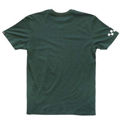 Fasthouse Fast Life Tee Forest Green - Rear View