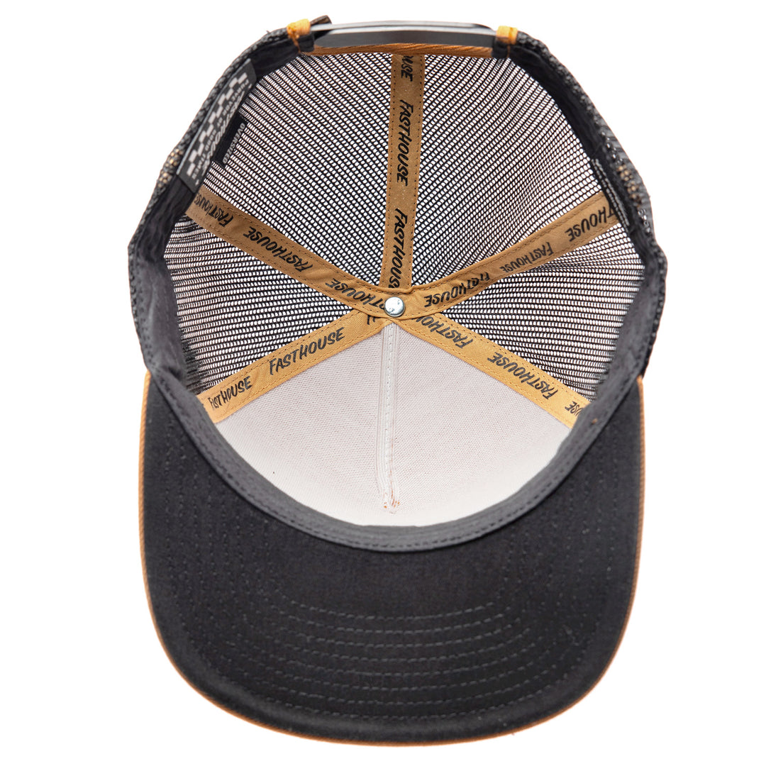 Fasthouse Finch Hat Camel - Bottom Up View