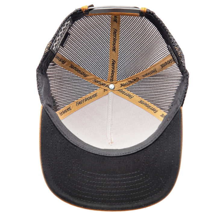 Fasthouse Finch Hat Camel - Bottom Up View