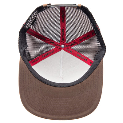 Fasthouse Finch Hat Teak - Bottom Up View