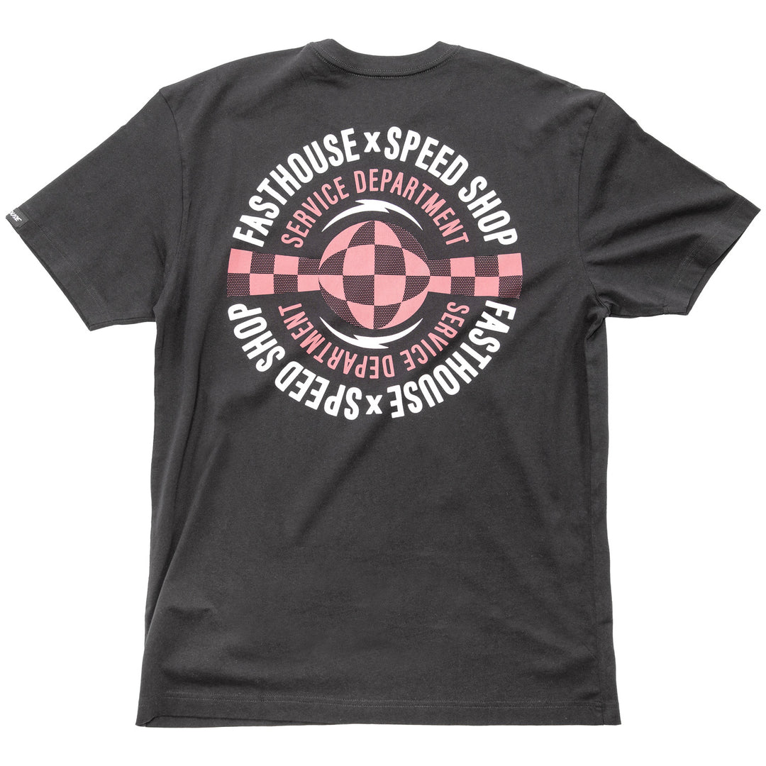 Fasthouse Finch SS Tee Black - Rear View