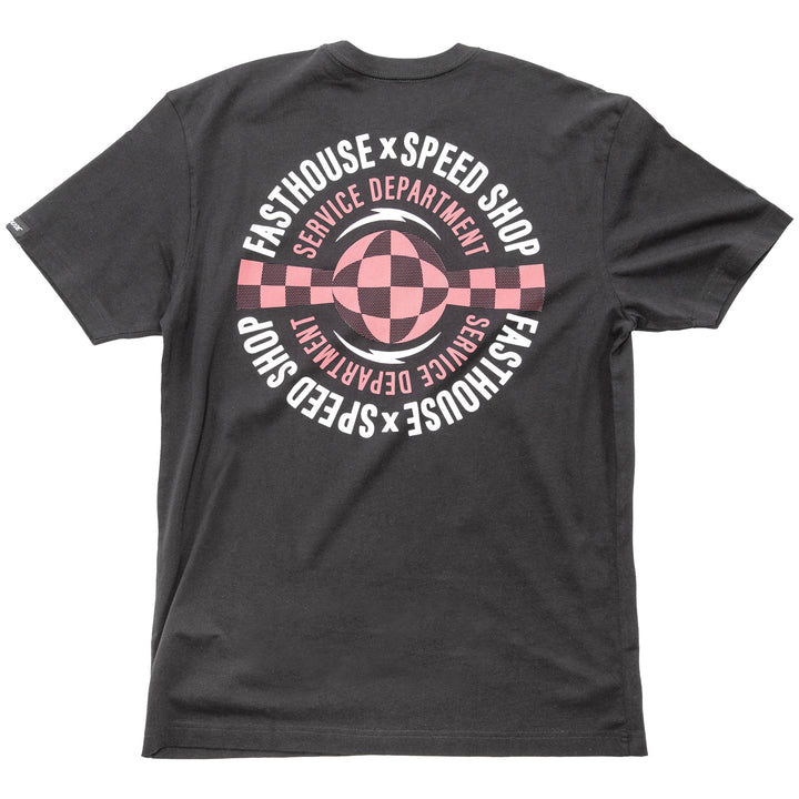 Fasthouse Finch SS Tee Black - Rear View