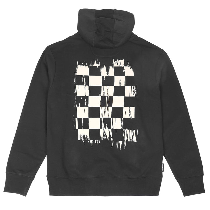 Fasthouse Fray Hooded Pullover Black - Rear View