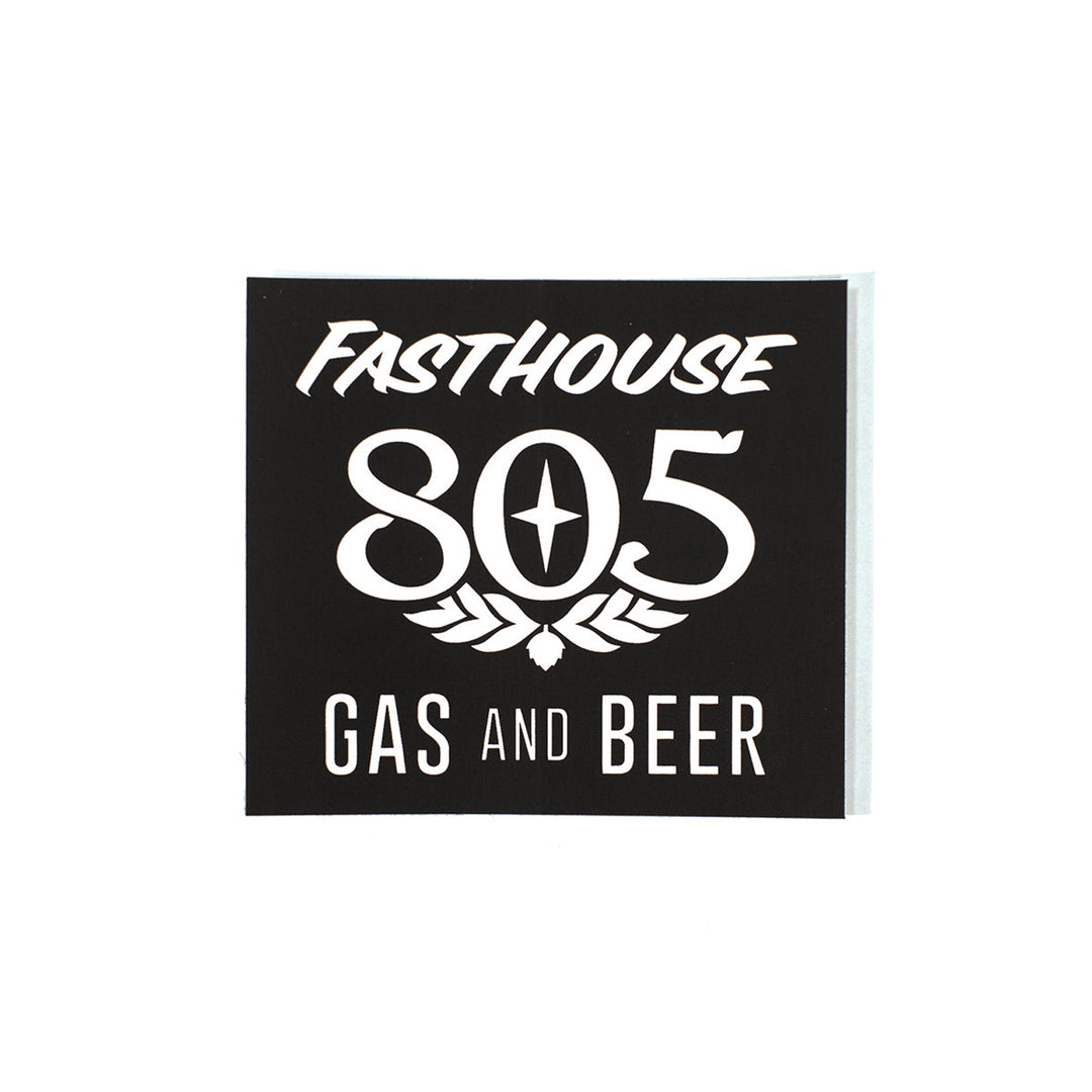 Fasthouse Gas & Beer Sticker - Flat View