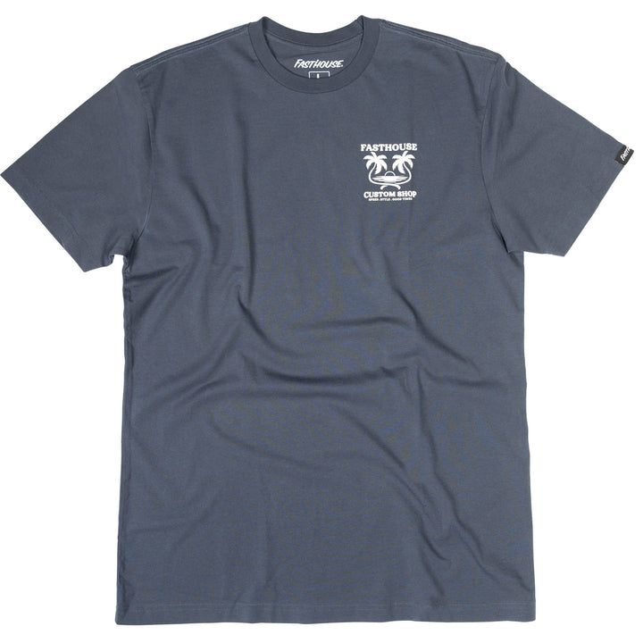 Fasthouse Getaway SS Tee Indigo - Front View