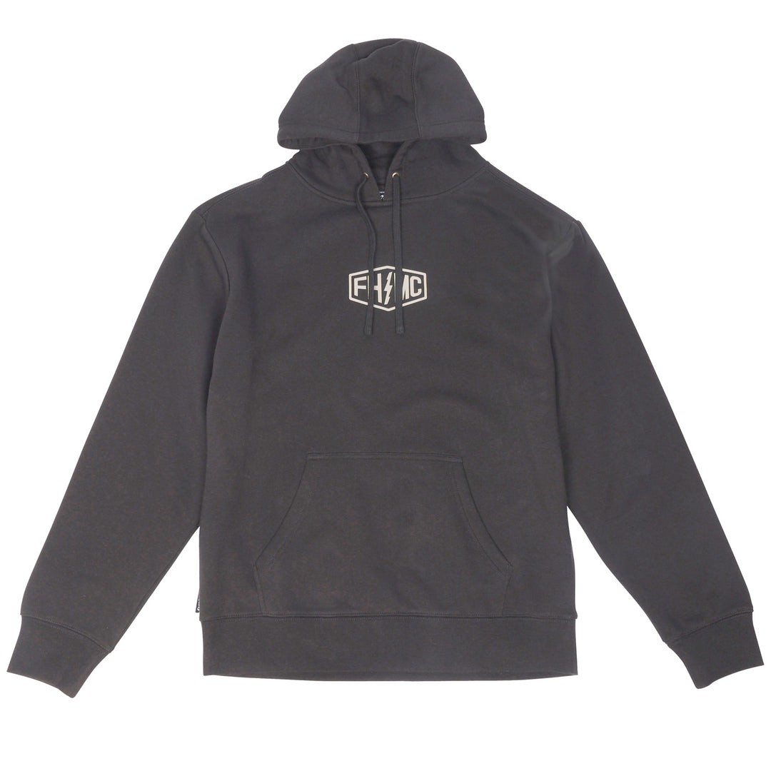Fasthouse Gibson Hooded Pullover Black - Front View