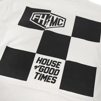 Fasthouse Gibson LS Tee Mirage Gray - Close-Up of Graphic on Back