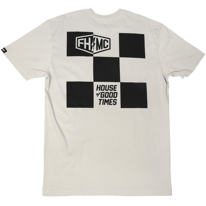 Fasthouse Gibson SS Tee Mirage Gray - Rear View