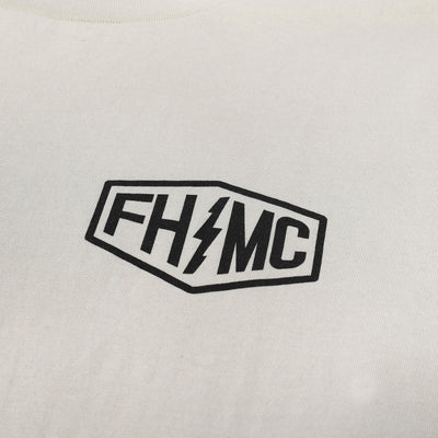 Fasthouse Gibson SS Tee Mirage Gray - Close-Up of Graphic on Front