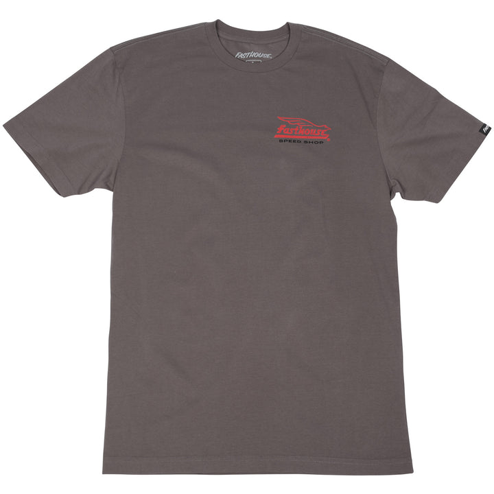 Fasthouse Gilmore SS Tee Gull Gray - Front View
