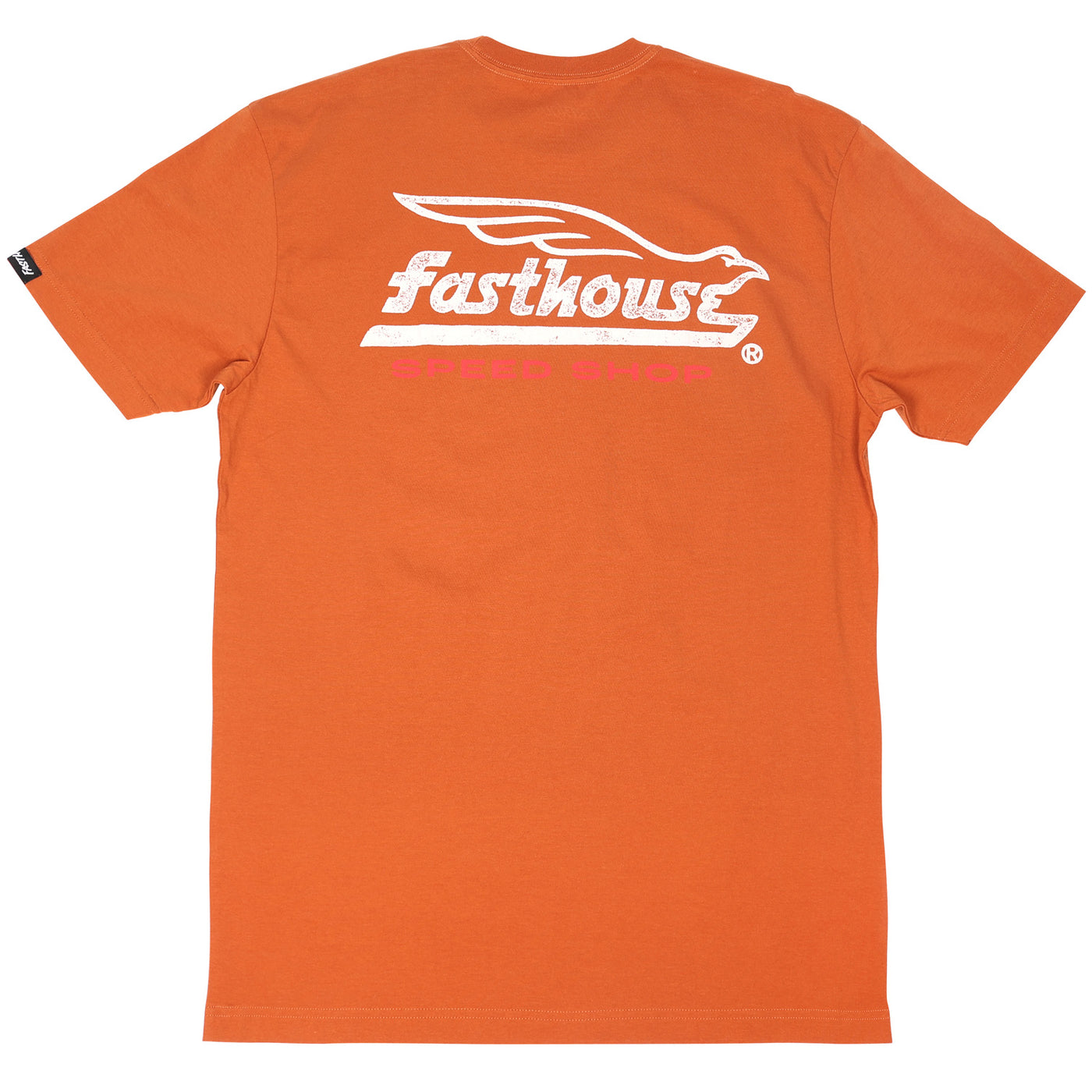 Fasthouse Gilmore SS Tee Rust - Rear View