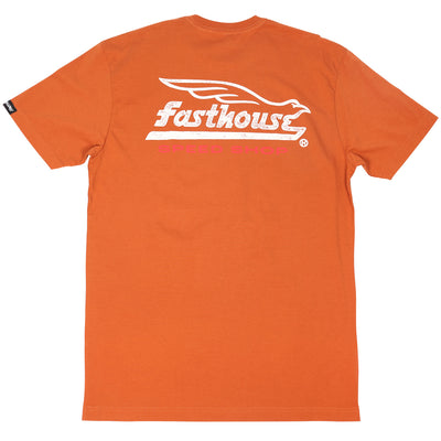 Fasthouse Gilmore SS Tee Rust - Rear View