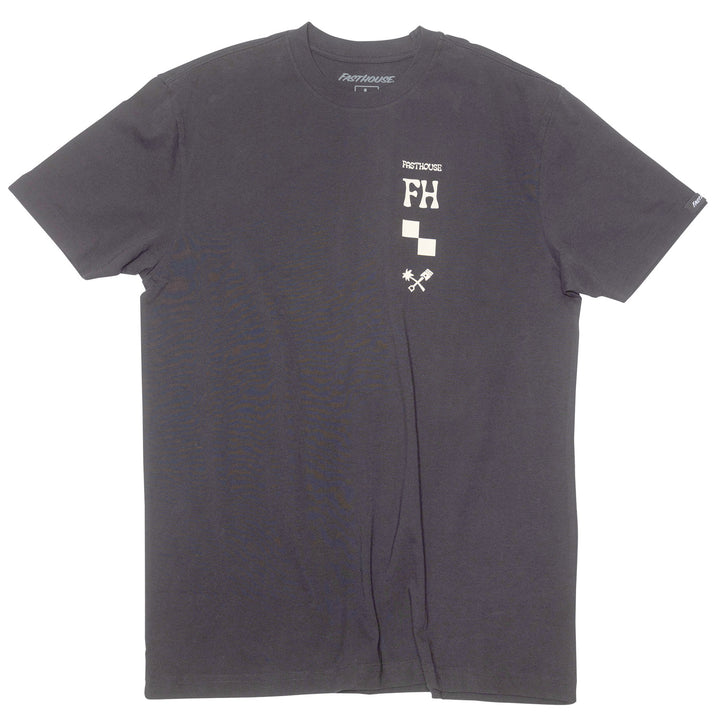 Fasthouse Gold Mine SS Tee Black - Front View