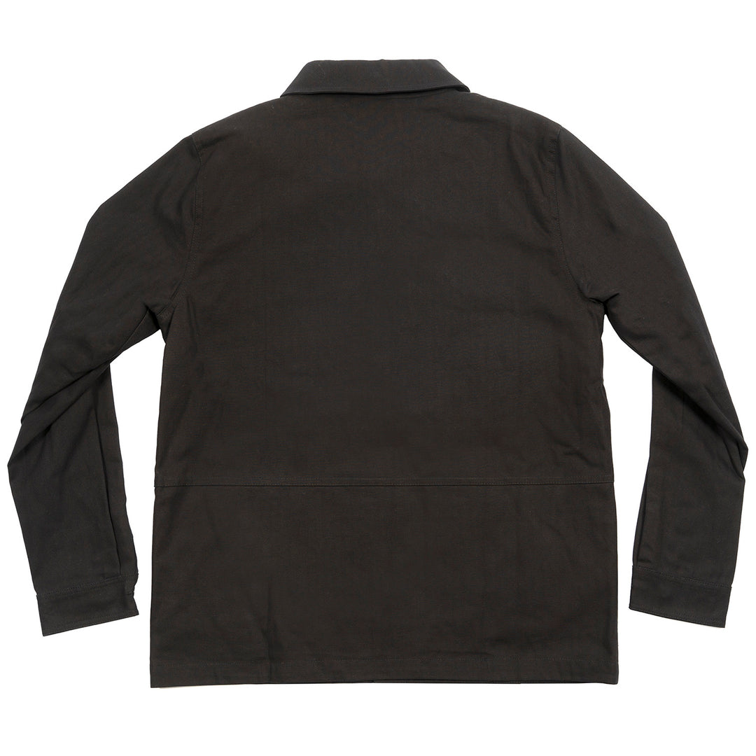 Fasthouse Grafter Chore Coat Black - Rear View