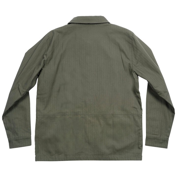 Fasthouse Grafter Chore Coat Thyme - Rear View