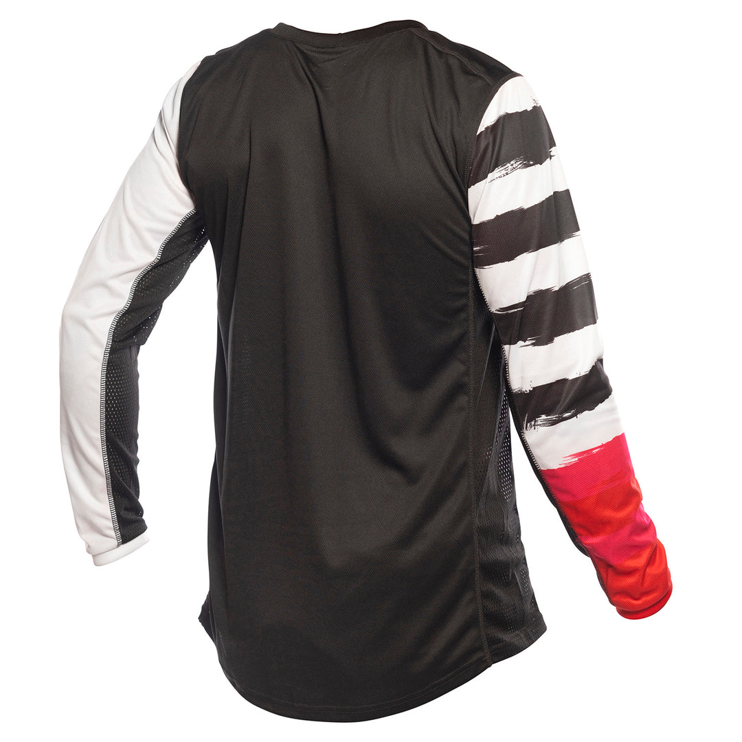 Fasthouse Grindhouse Jester Jersey White - Rear View