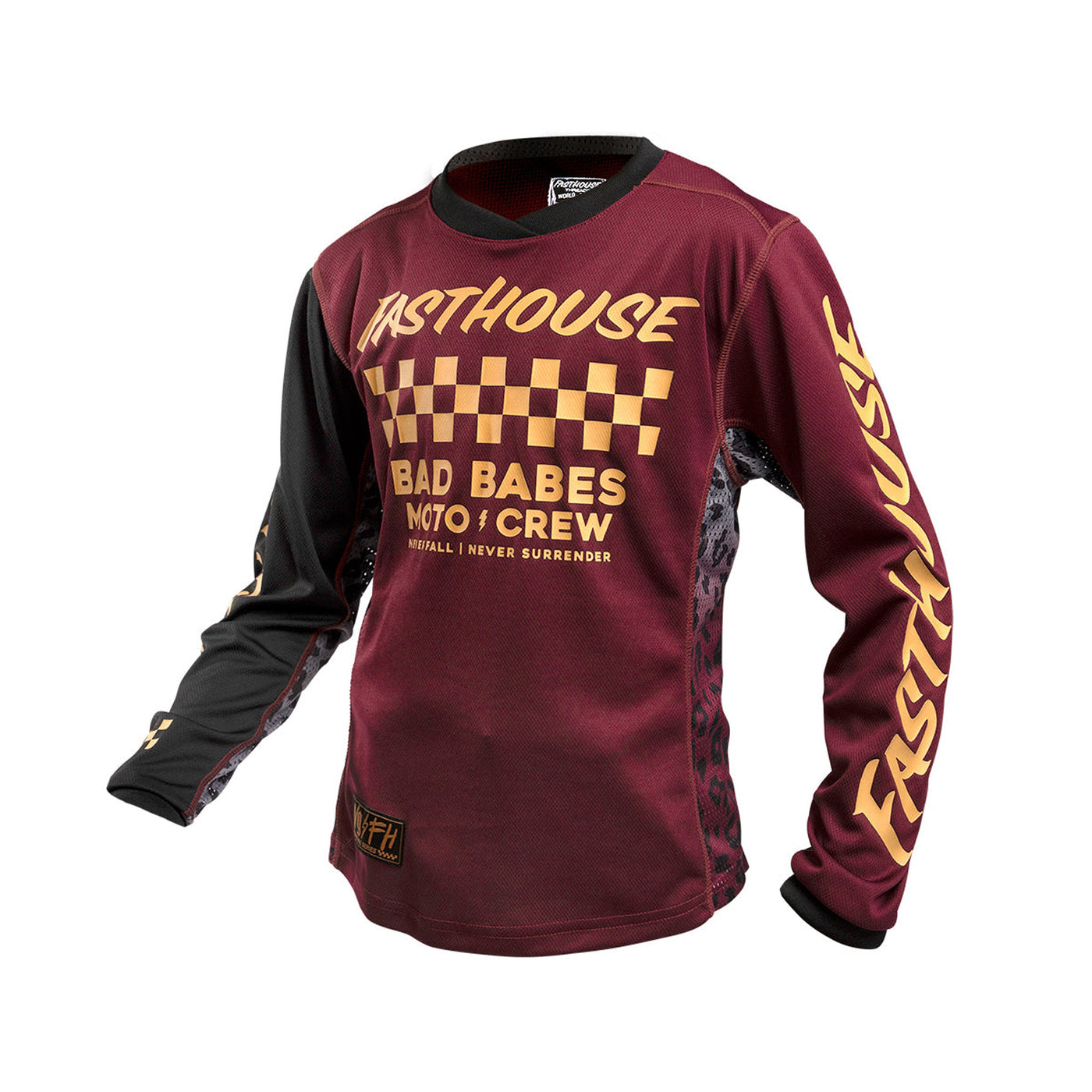 Fasthouse Girl's Grindhouse Golden Crew Jersey
