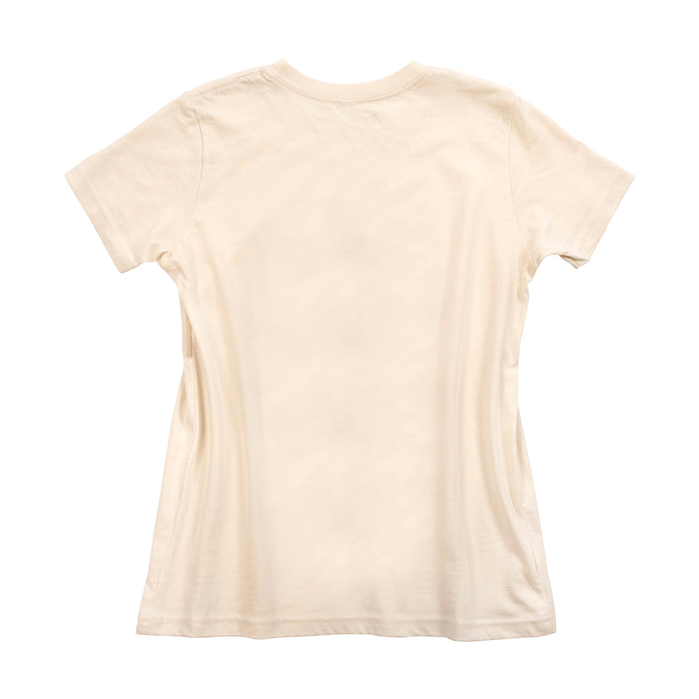 Fasthouse Girl's Mohave Tee Natural - Rear View