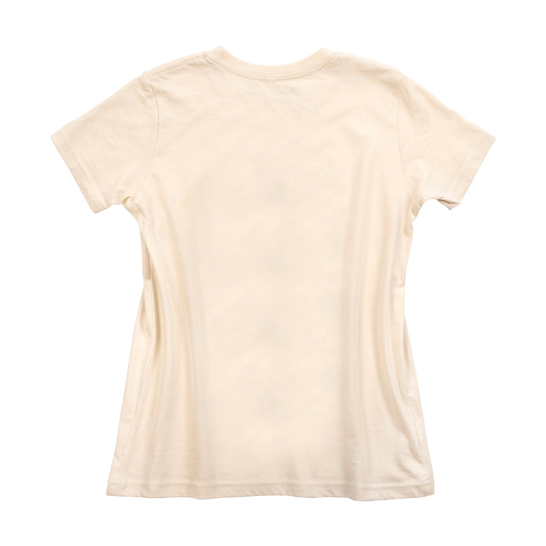 Fasthouse Girl's Mohave Tee Natural - Rear View
