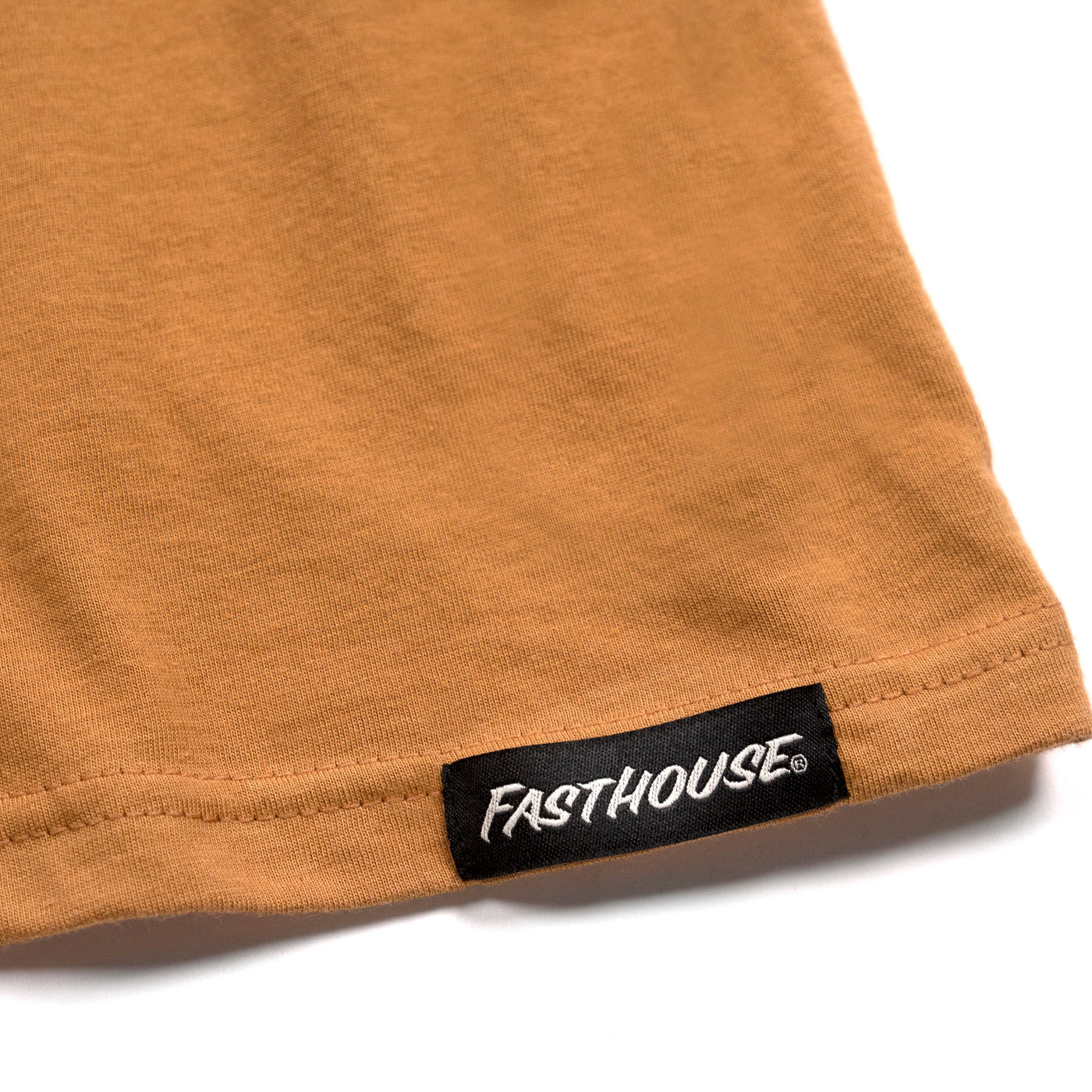 Fasthouse Girl's Revival Tee Toast - Close-Up of Tag Sewn into Hem