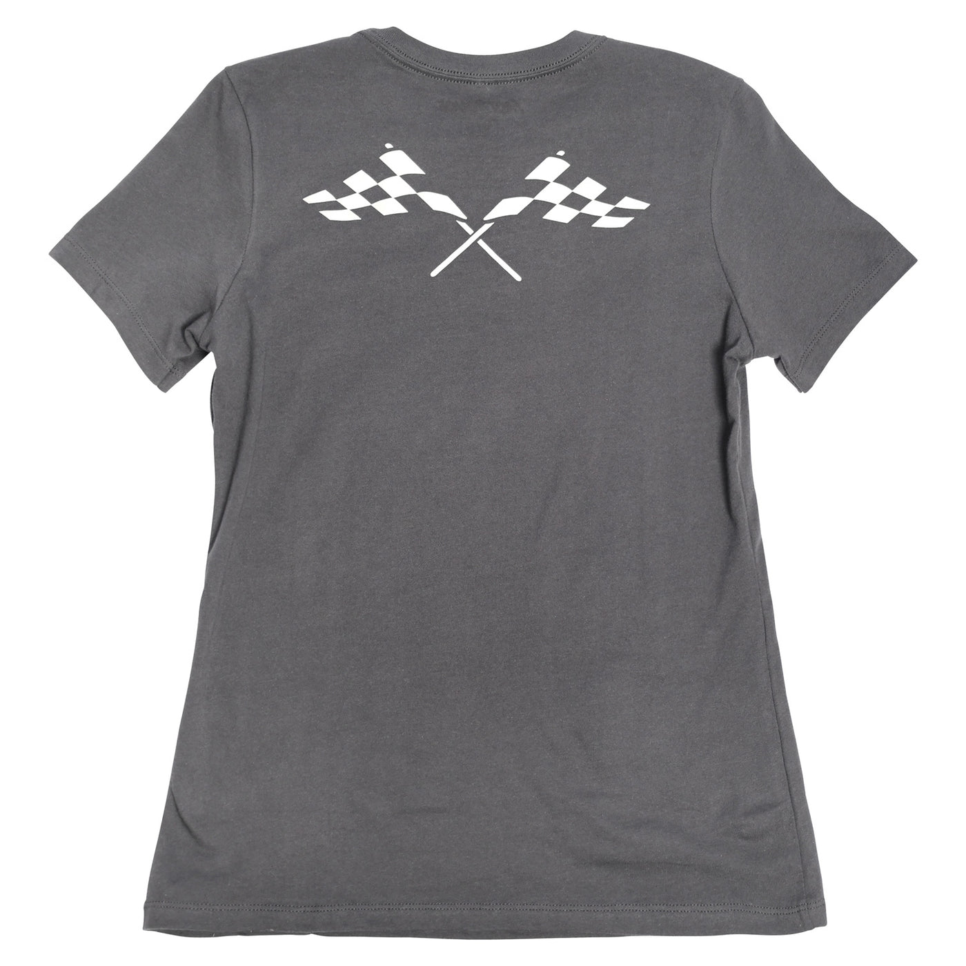 Fasthouse Girls' Bound SS Tee Dark Gray - Rear View