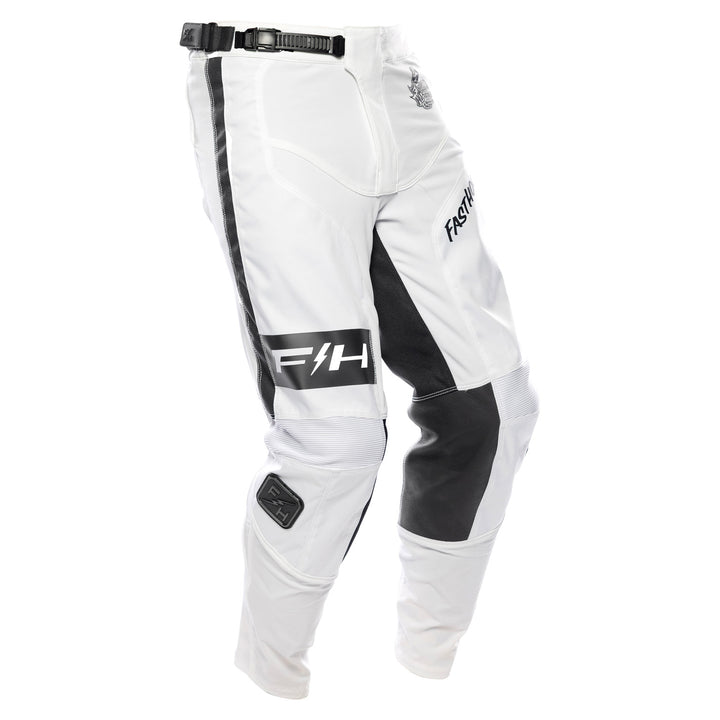 Fasthouse Grindhouse Club Pants White/Cloud - Front Right Side View