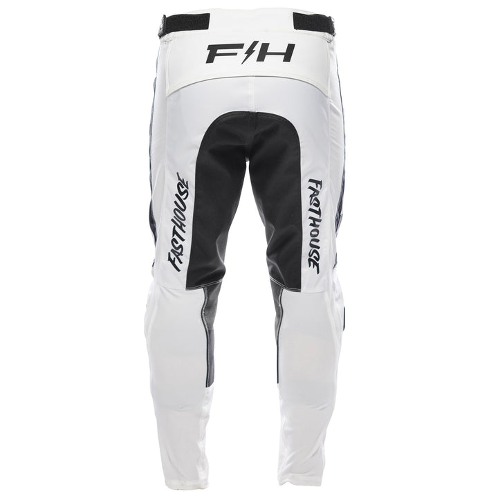 Fasthouse Grindhouse Club Pants White/Cloud - Rear View