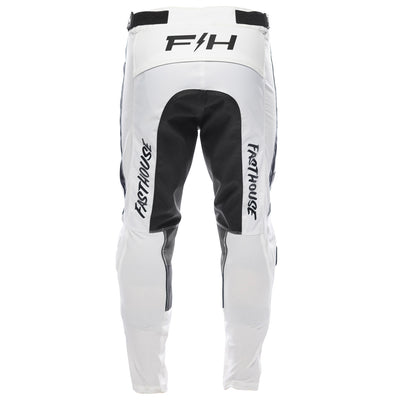Fasthouse Grindhouse Club Pants White/Cloud - Rear View