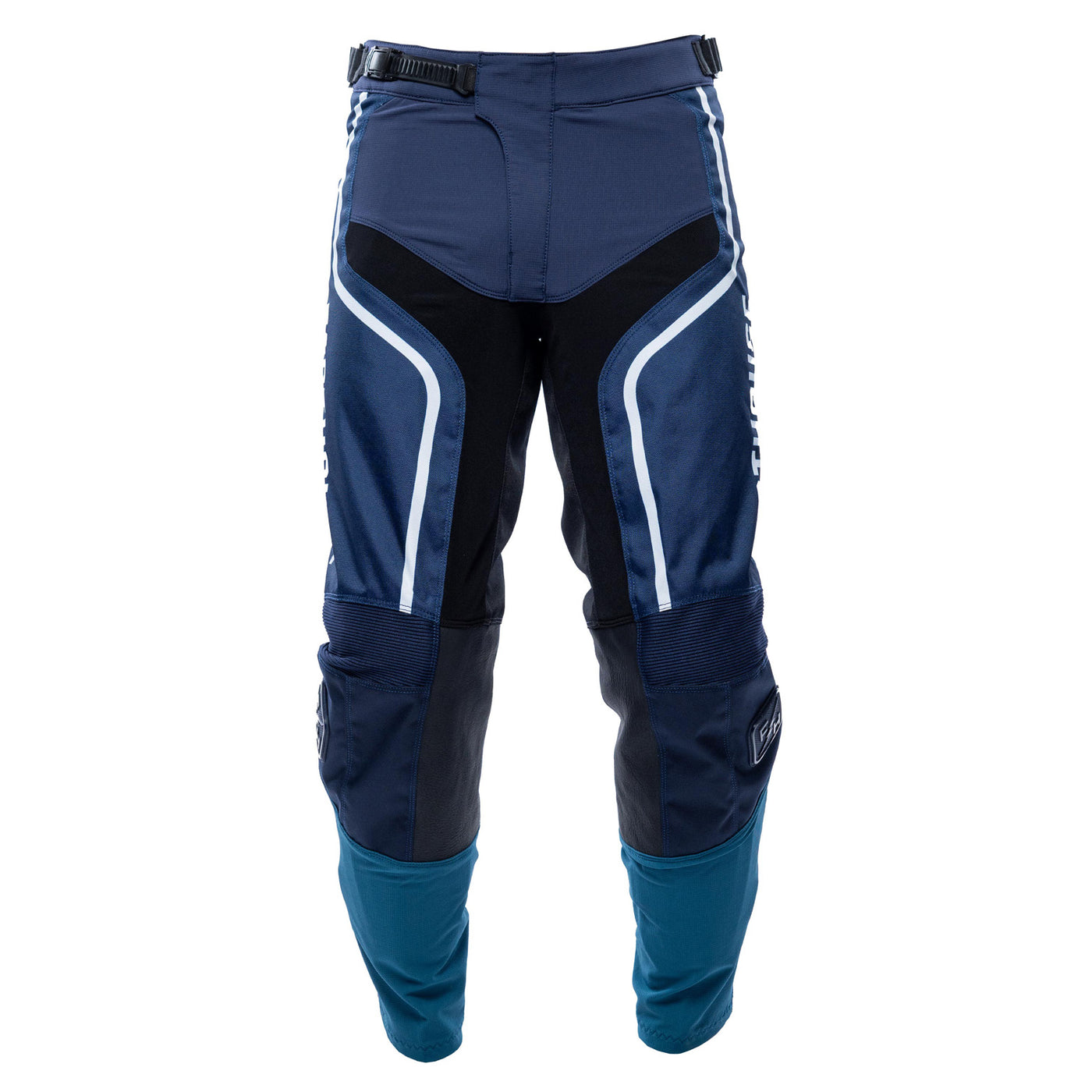 Fasthouse Grindhouse Hudson Pants Blue/Red - Front View