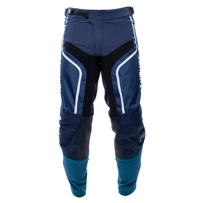 Fasthouse Grindhouse Hudson Pants Blue/Red - Front View