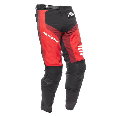 Fasthouse Grindhouse Mod Pant Red/Black - Front Right Side View