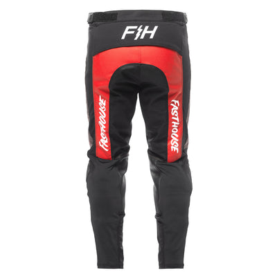 Fasthouse Grindhouse Mod Pant Red/Black - Rear View