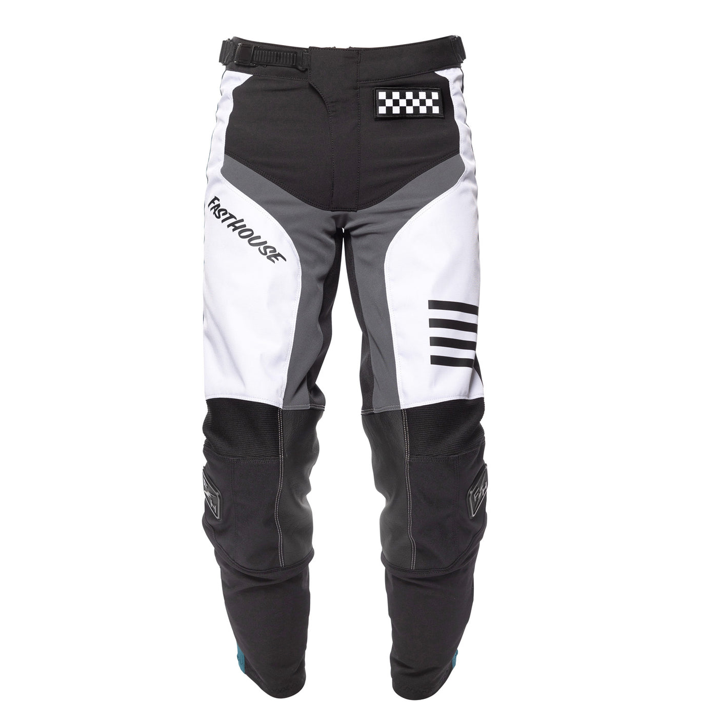 Fasthouse Grindhouse Mod Pant White/Black/Marine - Front View