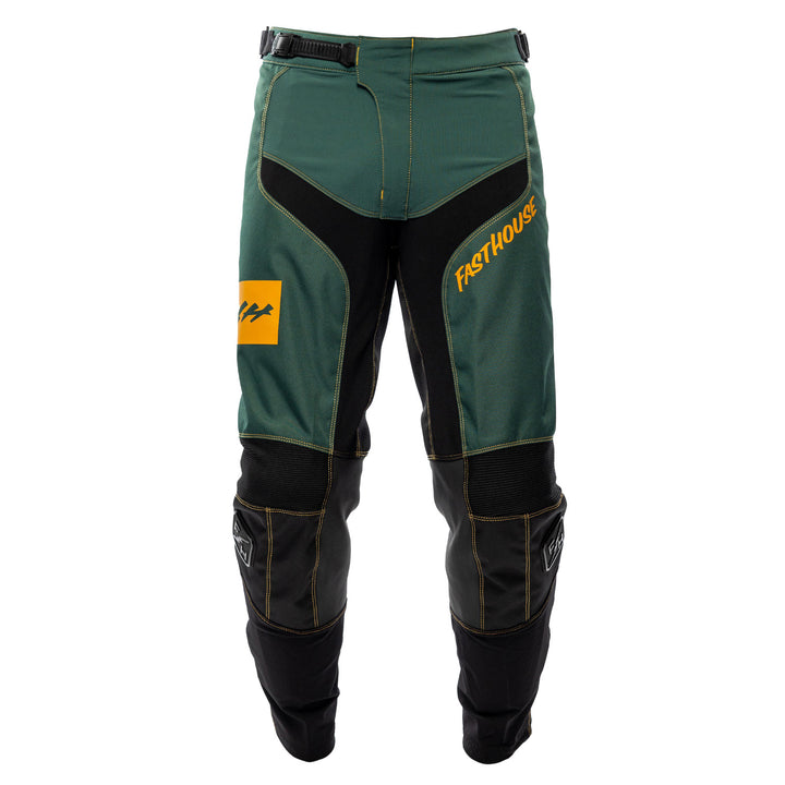 Fasthouse Grindhouse Ramone Pants Pine/Black - Front View
