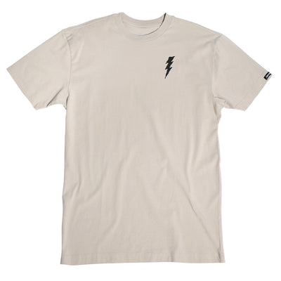 Fasthouse Hail Mary SS Tee Light Gray - Front View