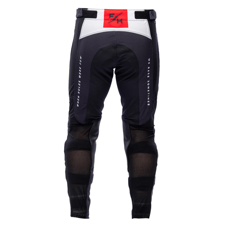Fasthouse Helix Monaco Pants Black/White - Rear View