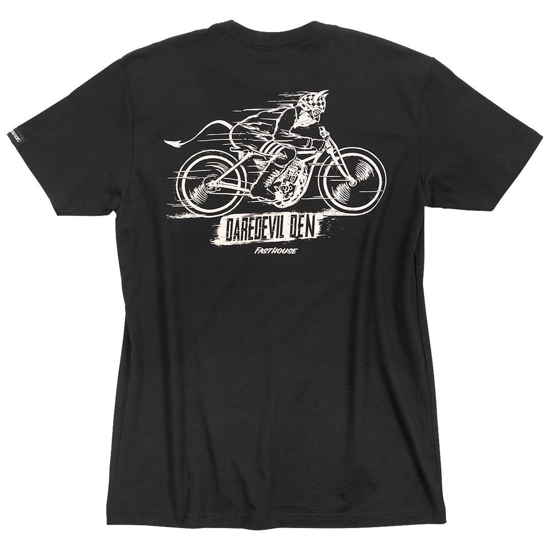 Fasthouse Hell Raiser Tee Black - Rear View
