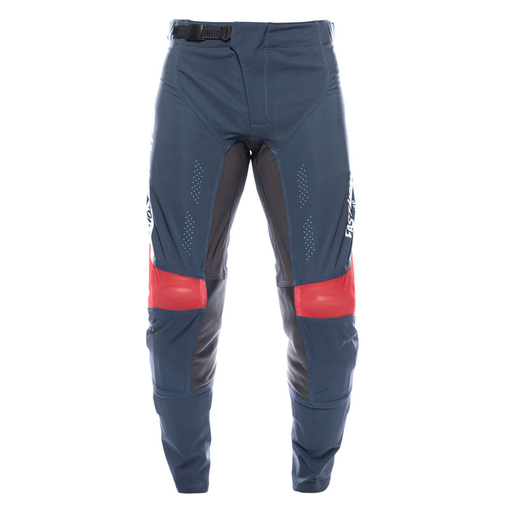 Fasthouse Helix Circuit Pants Navy/White/Red - Front View